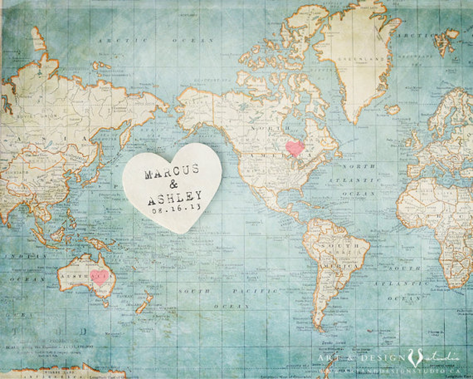 World Map Wedding Guest Book
 10 Totally Unique Wedding Guest Book Ideas