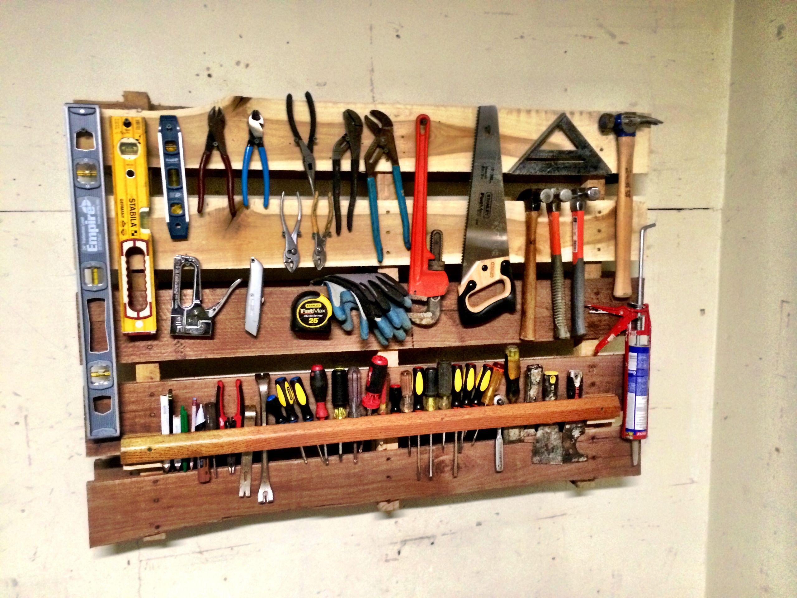 Wrench Organizer DIY
 Sonoma General Contractors DIY Tool Organization Used