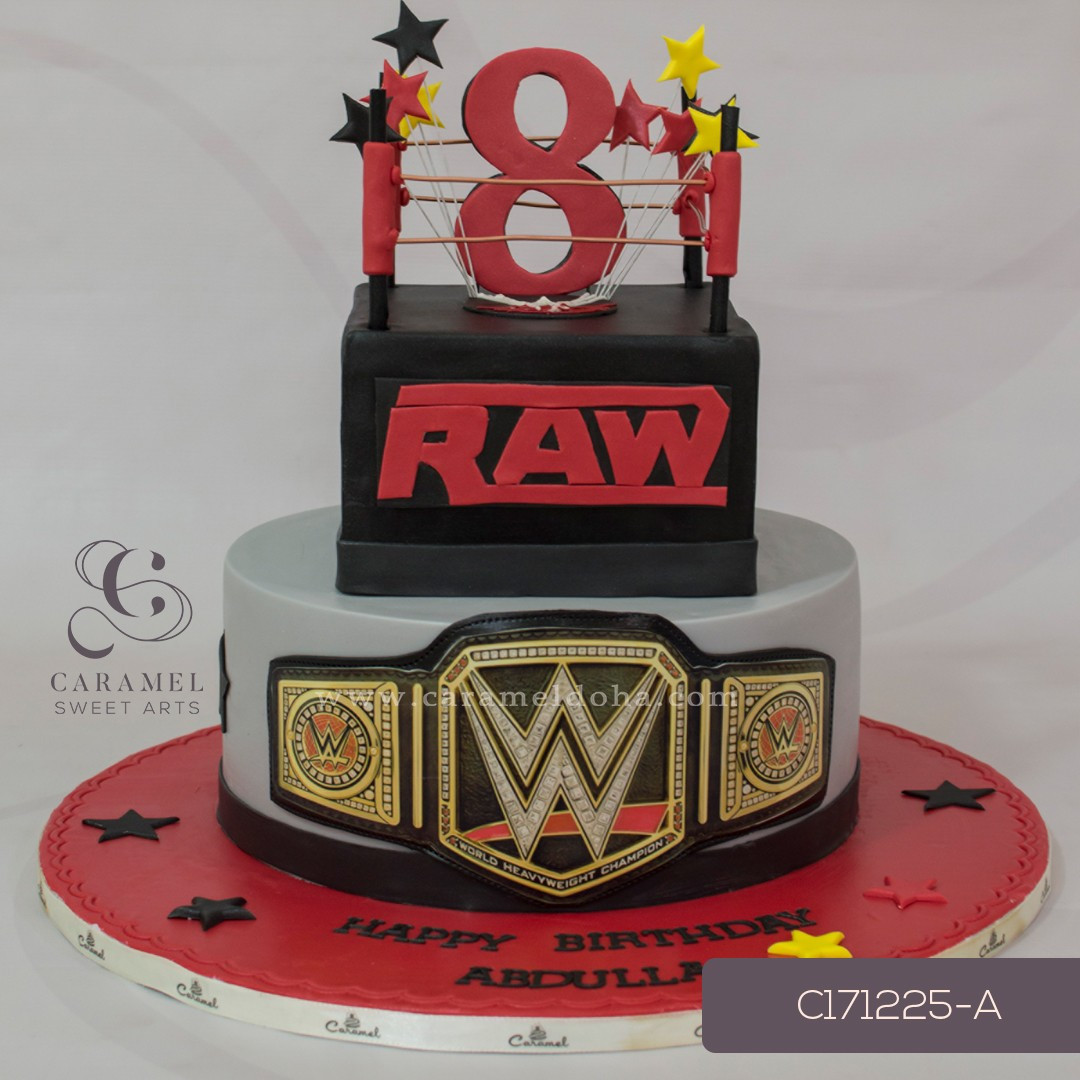 Wwe Birthday Cakes
 WWE Wresting Cake Custom Cakes Cakes and Desserts