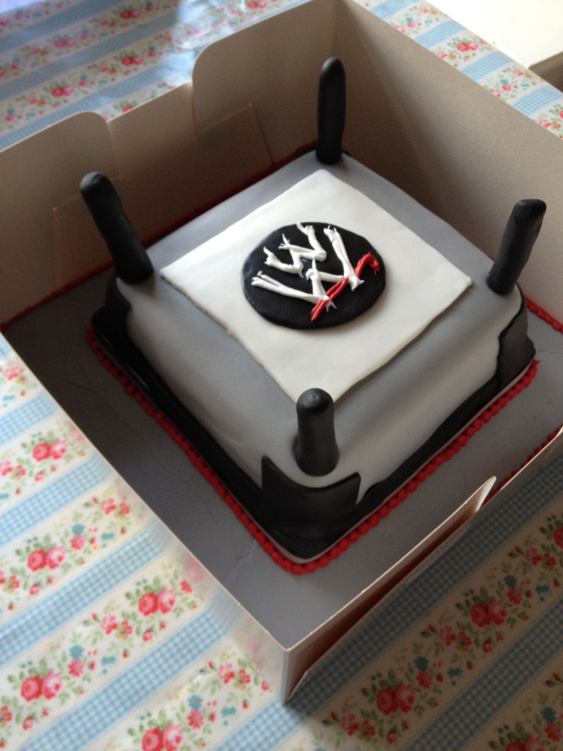 Wwe Birthday Cakes
 WWE birthday cake