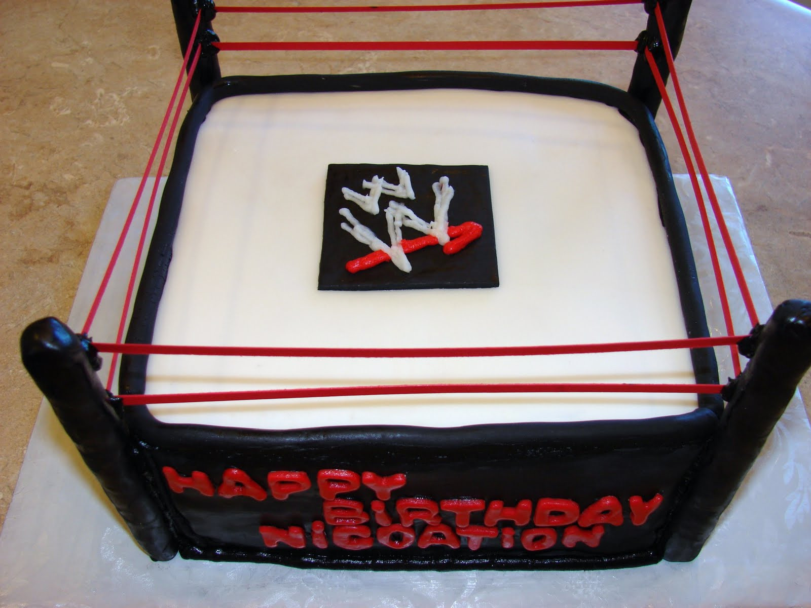 Wwe Birthday Cakes
 WWE Cakes – Decoration Ideas