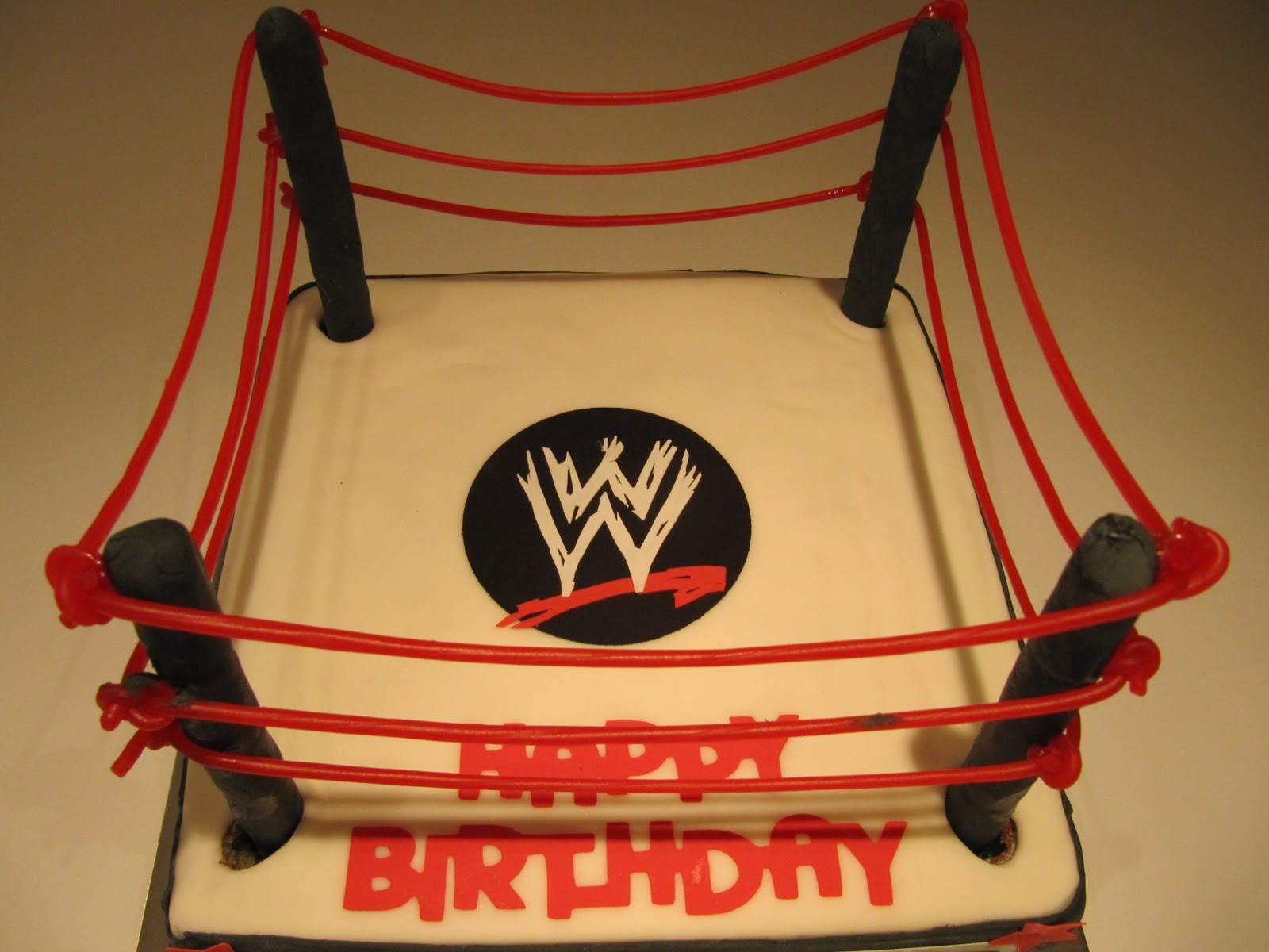 Wwe Birthday Cakes
 Crazy4Cricut WWE Birthday Cake with Cricut Cake Machine