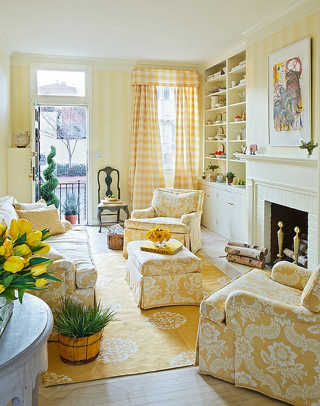 Yellow Walls Living Room
 20 Yellow Living Room Ideas Trendy Modern Inspirations