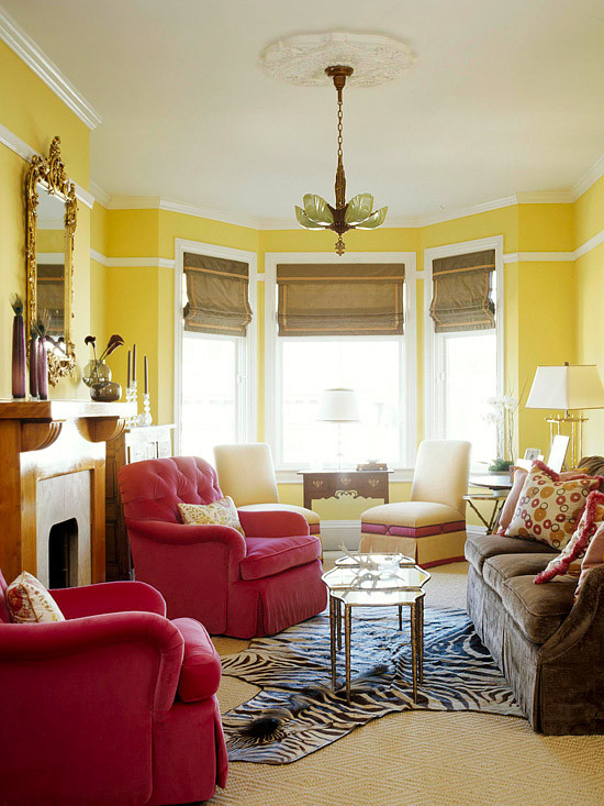 Yellow Walls Living Room
 Yellow living room design ideas