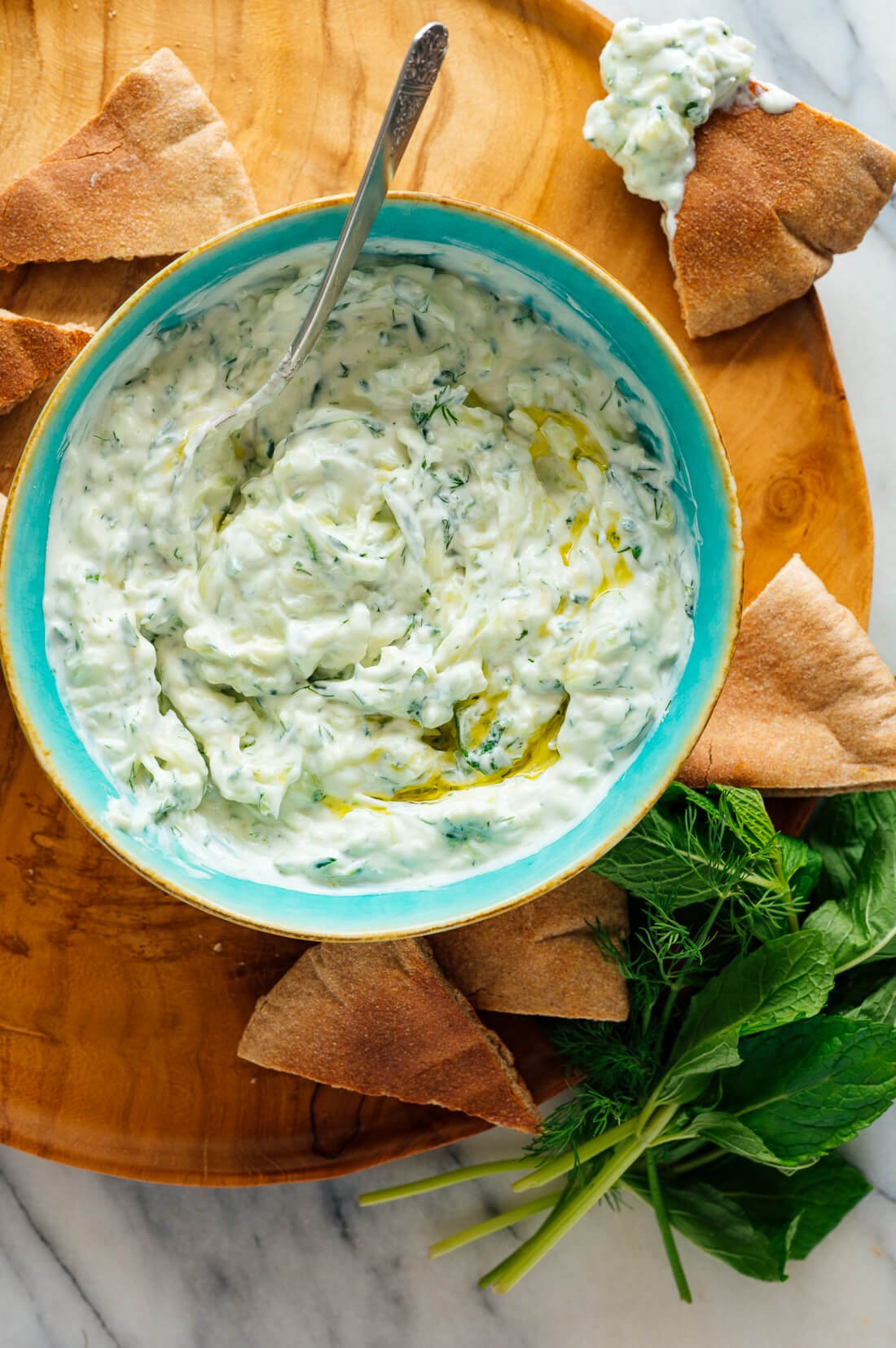 Yogurt Sauces Recipes
 Tzatziki Recipe Greek Cucumber Yogurt Sauce Cookie and