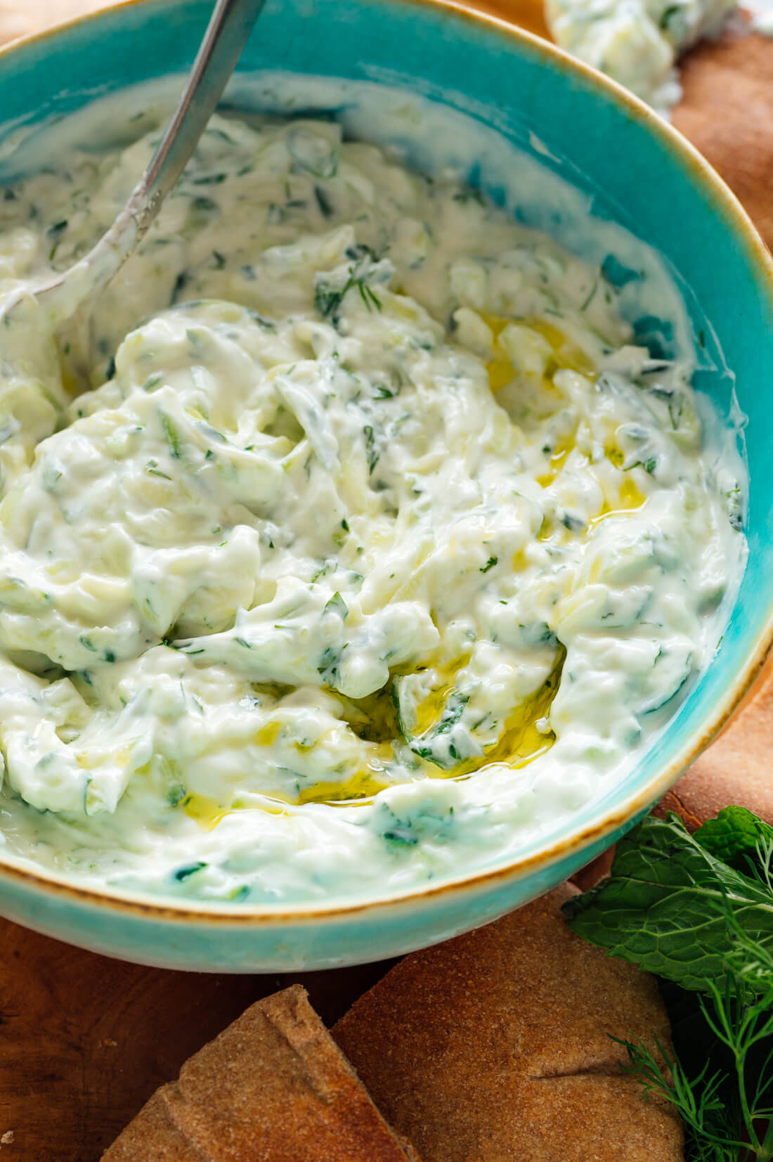 Yogurt Sauces Recipes
 Tzatziki Recipe Greek Cucumber Yogurt Sauce Cookie and