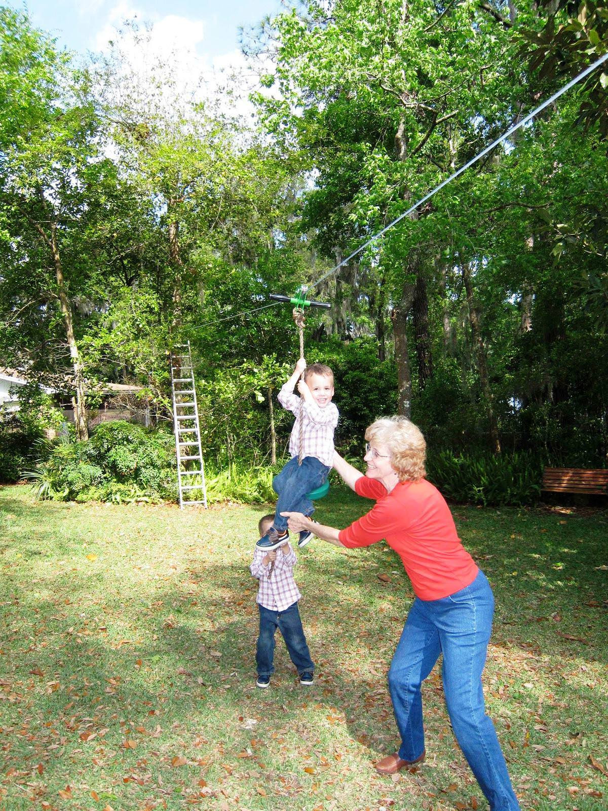 Ziplines For Backyard
 Backyard zip line ideas