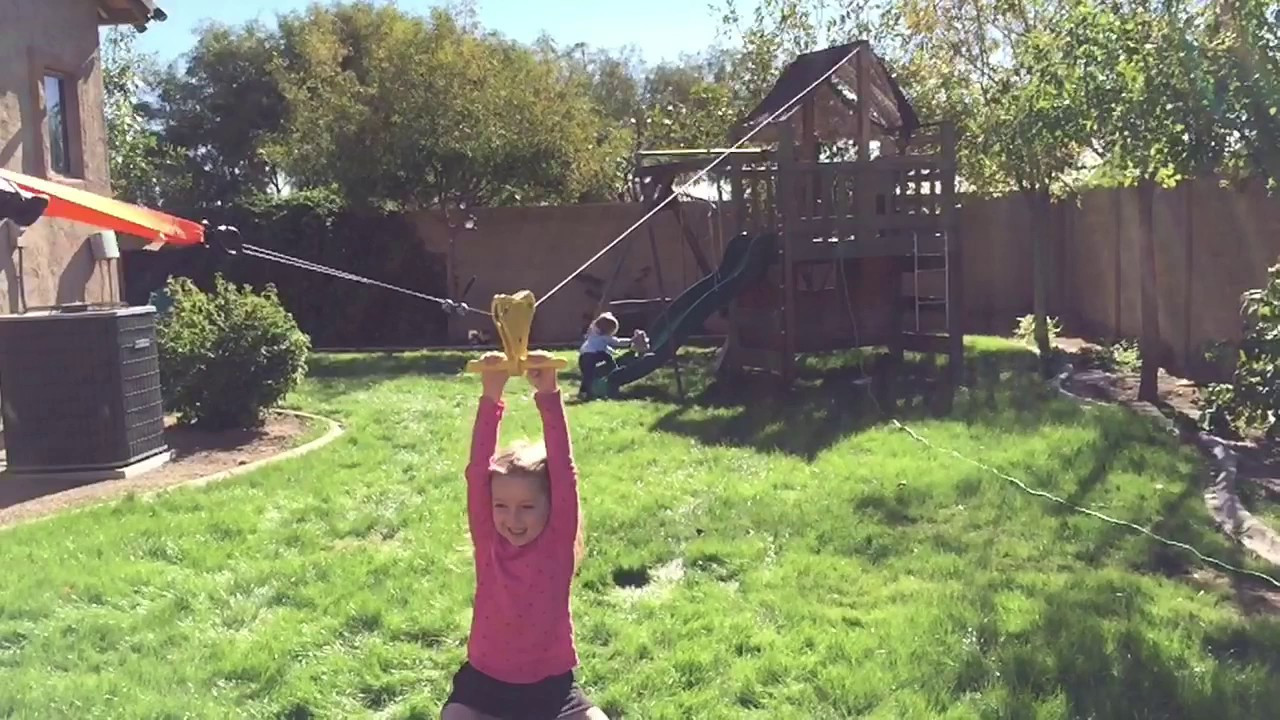 Ziplines For Backyard
 Backyard Zipline