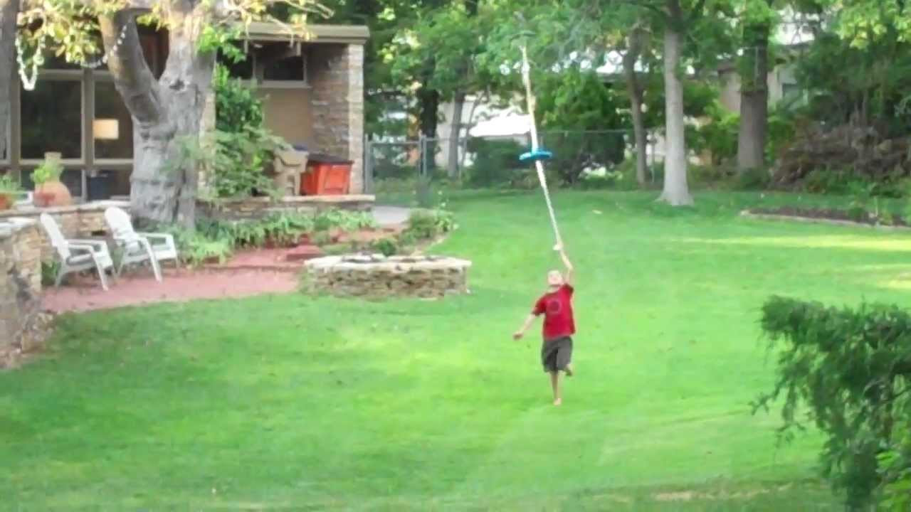 Ziplines For Backyard
 165 ft Self Built Backyard Zip Line