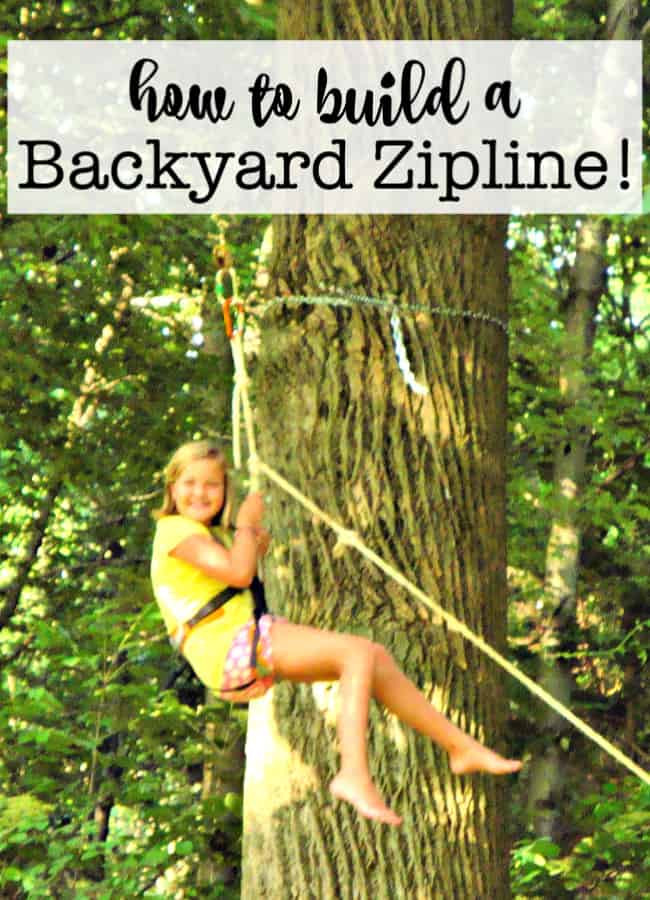 Ziplines For Backyard
 How to Build a Backyard Zipline Mom 6