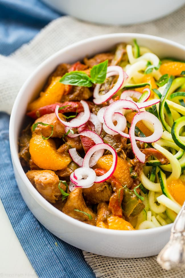 Zucchini Noodles Chicken Stir Fry
 Healthy Chicken Stir Fry with Zucchini Noodles