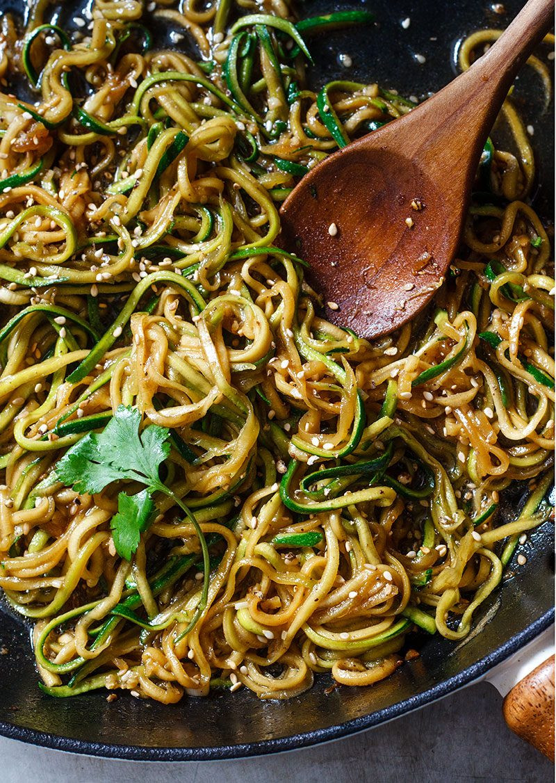 Zucchini Noodles Recipes
 Teriyaki Zucchini Noodles Recipe — Eatwell101