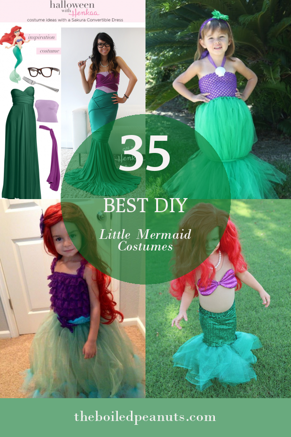 35 Best Diy Little Mermaid Costumes - Home, Family, Style and Art Ideas