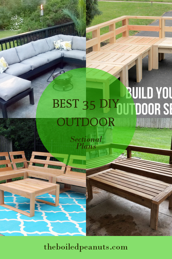 Best 35 Diy Outdoor Sectional Plans - Home, Family, Style and Art Ideas