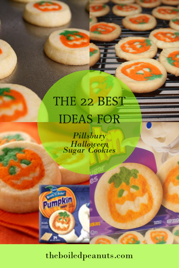 The 22 Best Ideas for Pillsbury Halloween Sugar Cookies - Home, Family ...