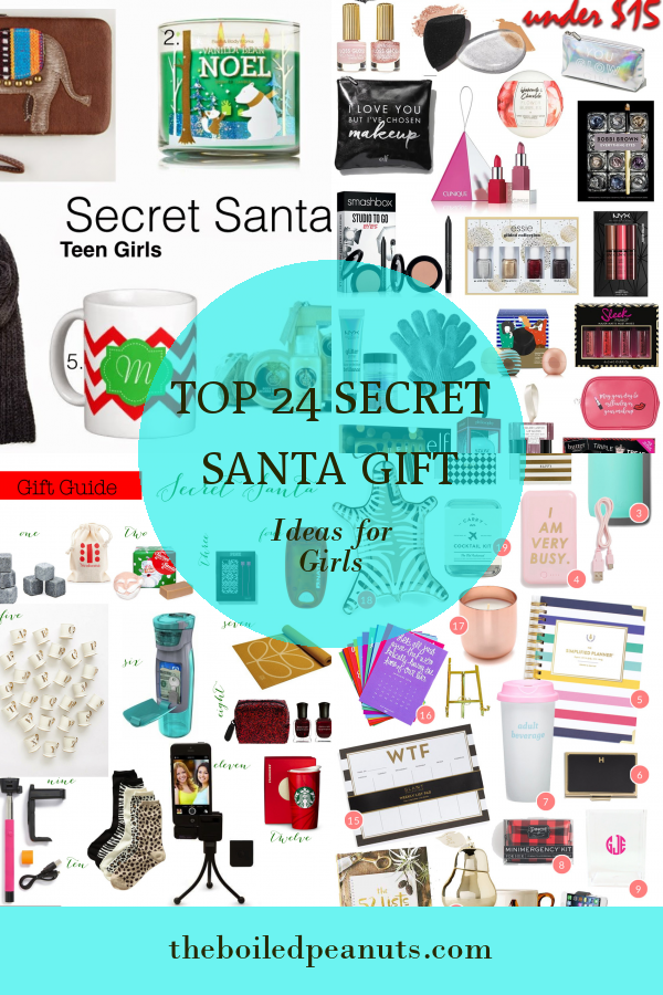 Top 24 Secret Santa Gift Ideas for Girls - Home, Family, Style and Art ...