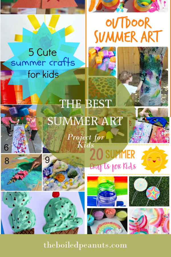 The Best Summer Art Project for Kids - Home, Family, Style and Art Ideas