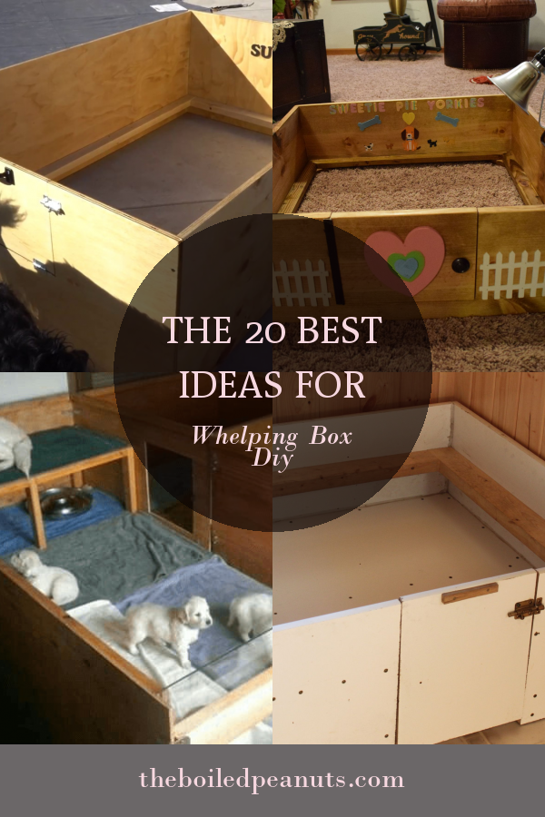 The 20 Best Ideas for Whelping Box Diy - Home, Family, Style and Art Ideas